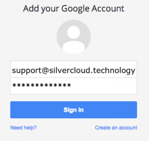 Sign Into Chrome - Chrome Remote Desktop - Silver Cloud - Fairfield County Connecticut